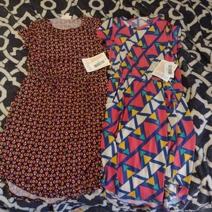 LuLaRoe Mae. Size 8. Lot of 2.
